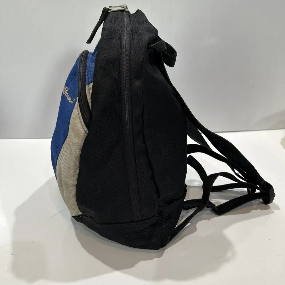Vintage Eddie Bauer Mini Nylon Small Backpack Rucksack Hiking Bag